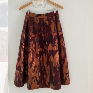 Vintage Brocade Skirt, size 4